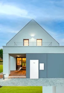 Battery in a home